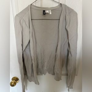 H&M Light Grey Cardigan